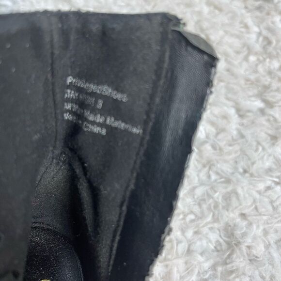 Privilege Stayhigh Floral multi color lace up hidden platform ankle boots size6 - Picture 13 of 14